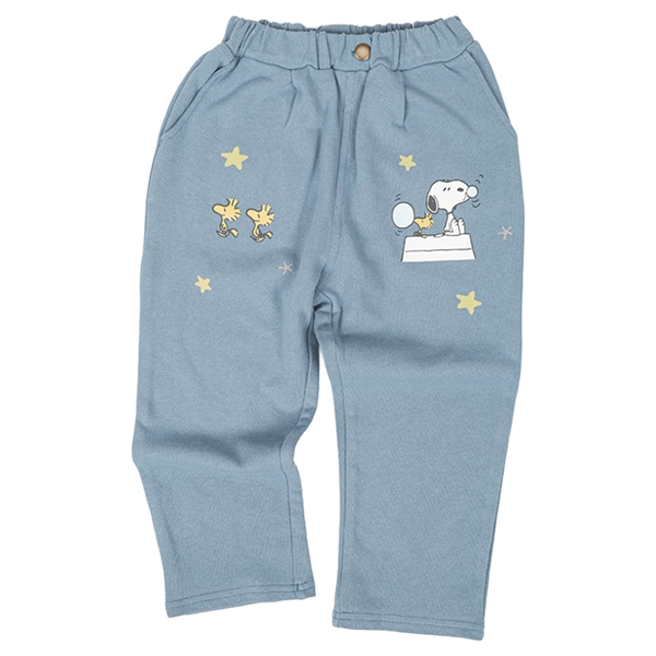 [キッズ]ゆったりパンツ　PEANUTSBaby　ブルー ブルー 100cm