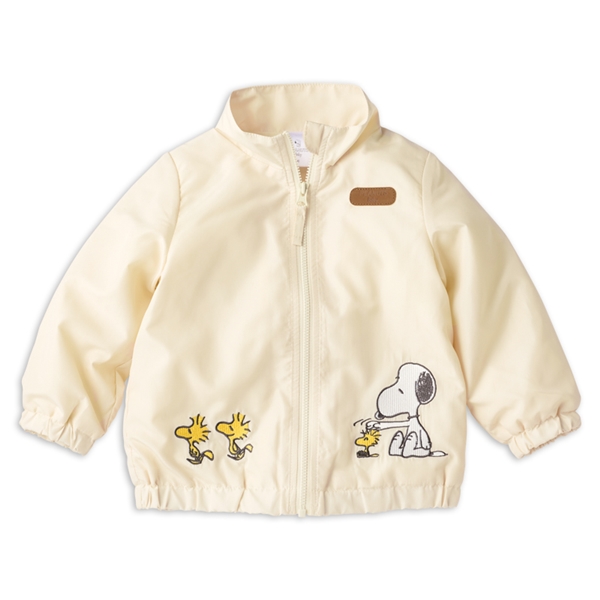 [ベビー]ウインドブレーカー　はっ水　PEANUTSBaby　オフホワイト オフホワイト 80cm
