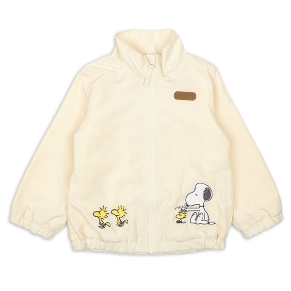 [キッズ]ウインドブレーカー　はっ水　PEANUTSBaby　オフホワイト オフホワイト 100cm