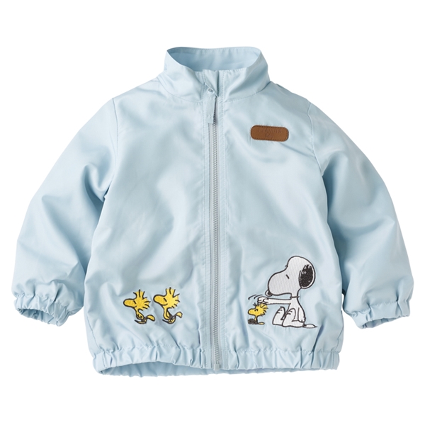 [ベビー]ウインドブレーカー　はっ水　PEANUTSBaby　サックス サックス 80cm