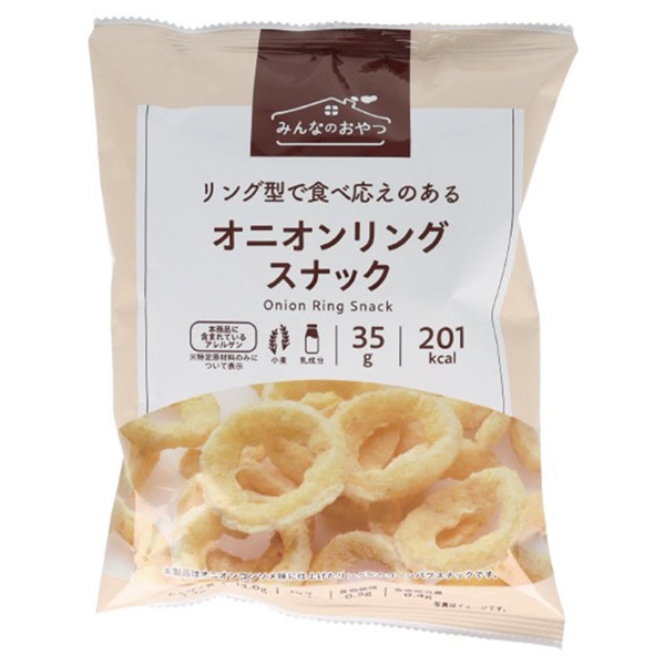 みんなのおやつ オニオンリングスナック