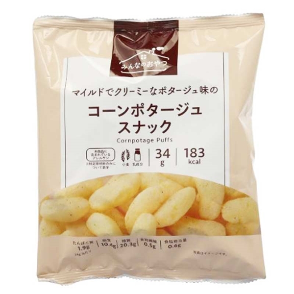 みんなのおやつ コーンポタージュスナック