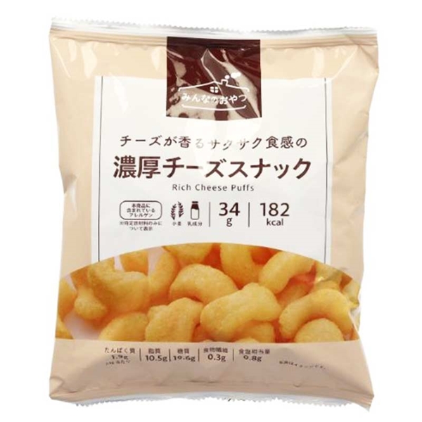 みんなのおやつ 濃厚チーズスナック
