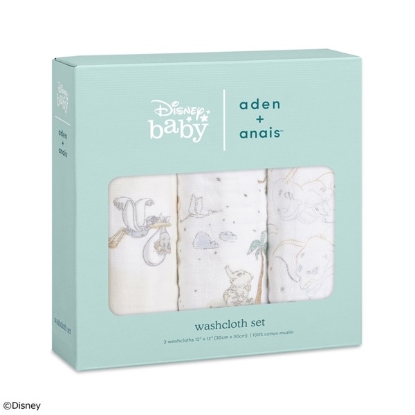 aden＋anais クラシックウォッシュクロス３枚入マイダーリンダンボ