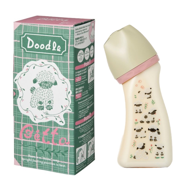 ドクターベッタ ほ乳びん 広口 ブレイン DoodleBottle 240ml