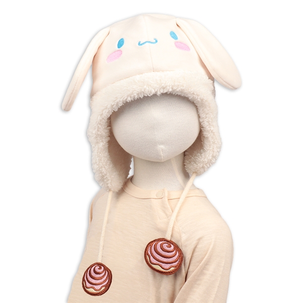 [50~54cm]ベロアウインター　シナモロール オフホワイト 50cm