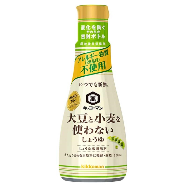 いつでも新鮮 大豆と小麦を使わない しょうゆ