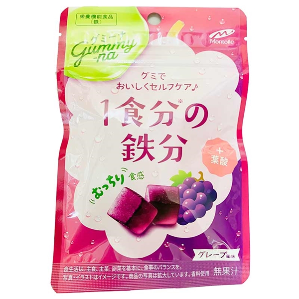 モントワール グミーナ １食分の鉄分