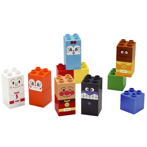  ブロックラボ アンパンマンとおともだちブロックセット おもちゃ・遊具・乗用玩具・三輪車 ブロック・パズル・おえかき
