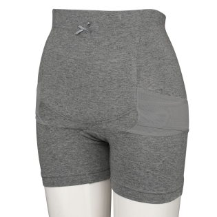 [産後すぐ～] はくだけで骨盤キュットパンツ グレー グレー M