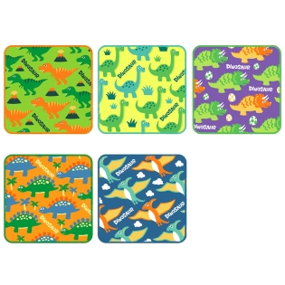 ミニタオル5P ピッコリーノ わんぱくダイナソー