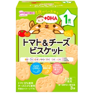 1歳からのおやつ＋DHA トマト＆チーズビスケット 通販 | 食品 | アカチャンホンポ Online Shop