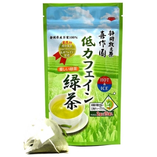 低カフェイン緑茶ティーバッグ 15ティーバッグ