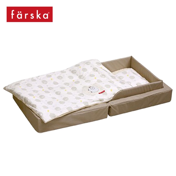 ファルスカ コンパクトベッドフィットL ベージュ