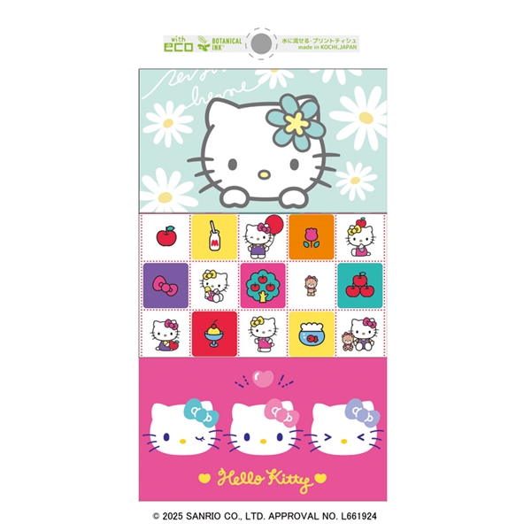 6P ティッシュ キティ