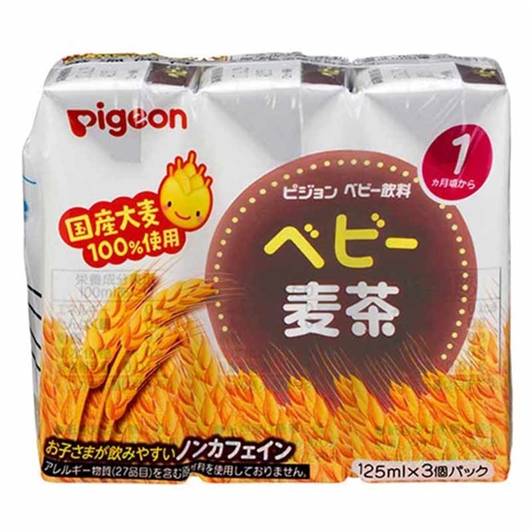 ◎ベビー麦茶 125ml×3個