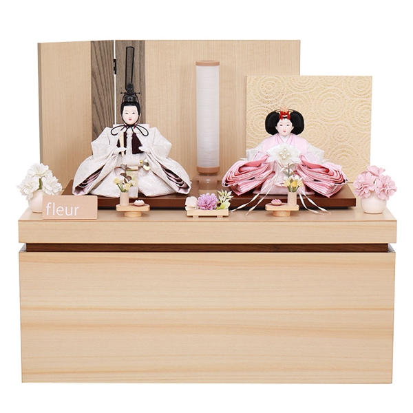 東京久月　雛人形　立親王平飾りセット・間口約６５×奥行約３５×高さ約５９㎝ 東京久月 雛人形 立親王平飾りセット 間口約50×奥行約30