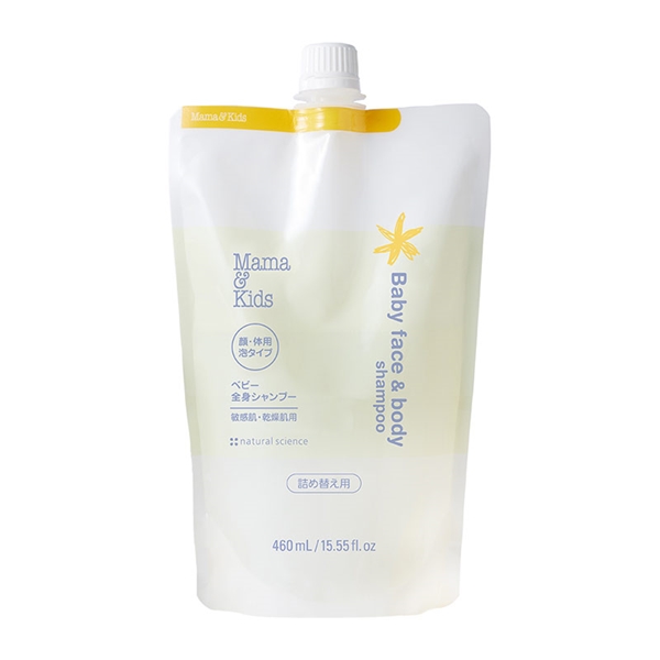 Mama&Kids(ママ&キッズ) ベビー全身シャンプー 詰替用 460ml