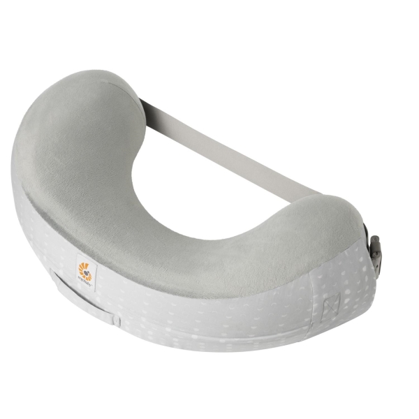 ナチュラルカーブ　ナーシングピロー　ムーンライトグレー グレー