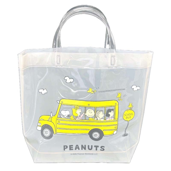 プールバッグ PEANUTS スヌーピー ホワイト ホワイト