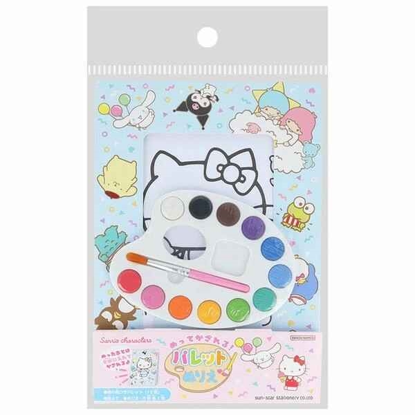 パレットぬりえ サンリオキャラクターズ