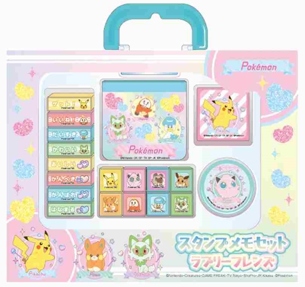 ポケモンスタンプメモセット ラブリーフレンズ
