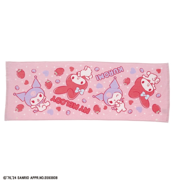 ジュニアバスタオル マイメロストロベリーキュート