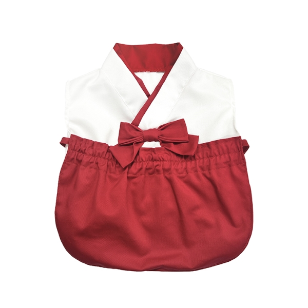 1歳のお祝い 一升餅スタイ レッド レッド