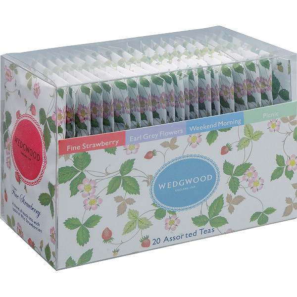 ウェッジウッド　ワイルドストロベリー　アソートティーバック (内祝いギフト)