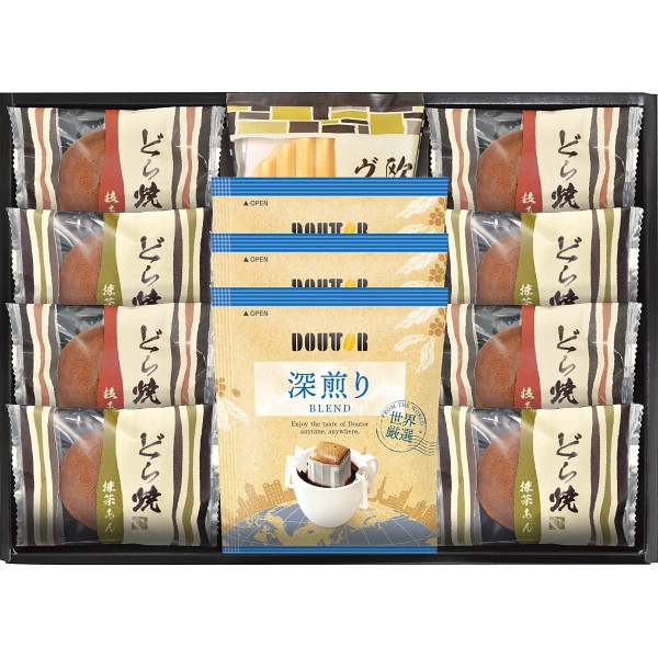 ドトールコーヒー＆どら焼き詰合せ DR-25 (内祝いギフト)