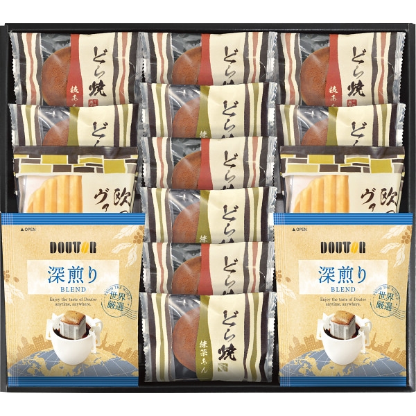 ドトールコーヒー＆どら焼き詰合せ DR-30 (内祝いギフト)