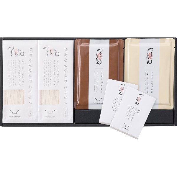 つるとんたん かけ・カレー・クリームのおうどん(6人前) KH-03 (内祝いギフト)
