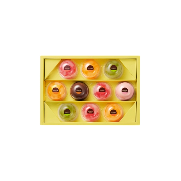 夏ギフト ゴディバ　ムースショコラ　エ　カカオ　フルーツジュレ10個入　(内祝いギフト) 送料当社負担