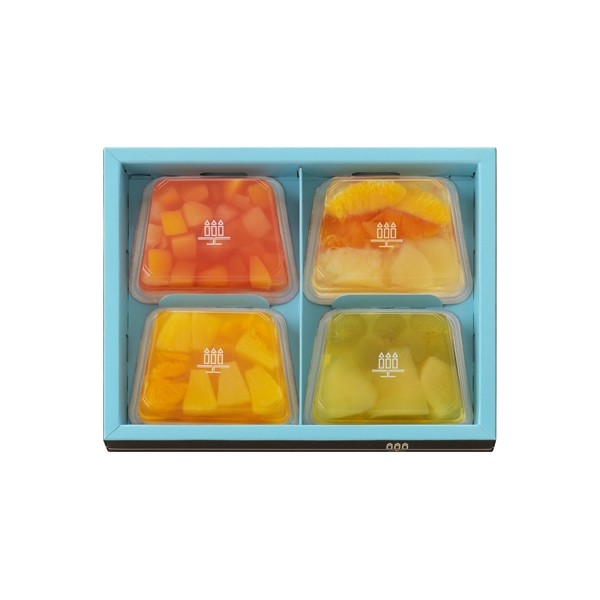 夏ギフト アンリ・シャルパンティエ テリーヌ・ドゥ・フリュイ4個入　(内祝いギフト) 送料当社負担