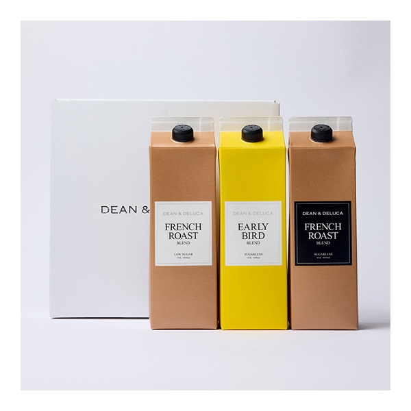 夏ギフト DEAN ＆ DELUCA アイスコーヒーギフト3本入　(内祝いギフト) 送料当社負担