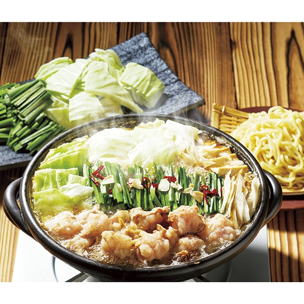 【冬ギフト】やまや博多もつ鍋あごだし醤油＋味噌各3－4人前 (内祝いギフト)  送料当社負担