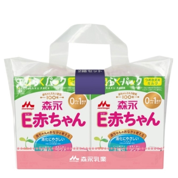 E赤ちゃん エコらくパック つめかえ用 800g×2箱