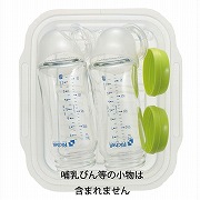 ほ乳びん レンジスチーム消毒パック (2本用)