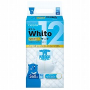 [テープ] Whito(ホワイト) Sサイズ 12時間タイプ 60枚