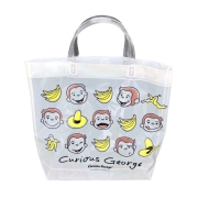 プールバッグ おさるのジョージ ホワイト