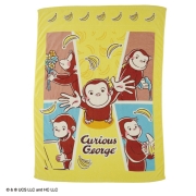 お昼寝ケット おさるのジョージ バナナキャッチ  85×115cm