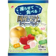 国産果汁 シャーベット 苺+マスカット+梨