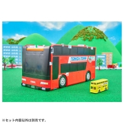 トミカワールド トミカビークルタウン ビッグに変形 2階だてバスロータリー(トミカ付き)