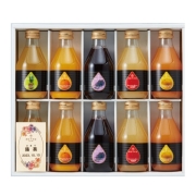 銀座千疋屋　名入れ銀座ストレートジュースＢ (内祝いギフト)  送料込み