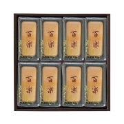 【冬ギフト】鶴屋八幡　手作り百楽8個 (内祝いギフト)