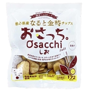 徳島県産 なると金時チップス おさっち。しお味