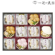 京都・辻が花　京野菜のお吸物最中詰合せ１２個　包装紙：西武　(内祝いギフト)