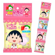 吊り下げ菓子 ちびまる子ちゃん いちごマシュマロ 4連