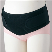 初期から使える　妊婦さんの腰しっかりサポーター　ブラック