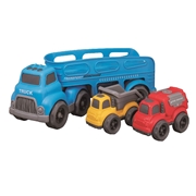 ビークルタウン キャリアカー ダンプカー 消防車セット